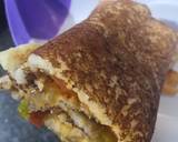 Schezwan paneer dosa recipe step 3 photo