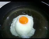 A picture of step 2 of Poached Egg Breakfast.