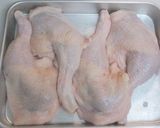 A picture of step 1 of Chicken Thighs on the Bone For Christmas.