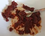 A picture of step 1 of Sun dried tomato pizza spirals.
