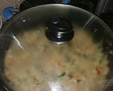 A picture of step 3 of Chinese fried rice 🍚.