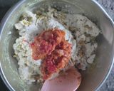 Foto langkah ke 4 dari resep Botok usus ayam & tahu putih.