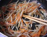 A picture of step 3 of My Grandma's Kimpira Stir-fry.