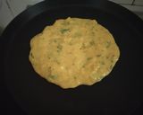 A picture of step 4 of Potato Chila.