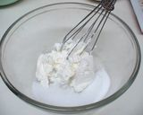 A picture of step 2 of Blueberry Yogurt Tarts.