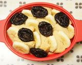 A picture of step 3 of Tea-Infused Bread Pudding with Prunes and Banana.