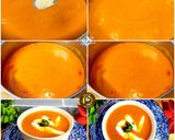 A picture of step 4 of Restaurant Style Classic Tomato Soup and Grilled Cheese Sandwich.