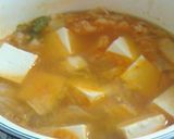 A picture of step 3 of Pork Kimchi Soup.