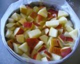 A picture of step 5 of Perfect in Autumn! Light and Fluffy Apple and Black Tea Cake.