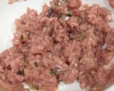 A picture of step 1 of Tofu Skin Shumai.