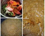 A picture of step 2 of Black ChanaMasala.