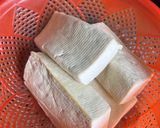 Hình bước làm 1 của món Đậu Phụ Và Chả Chay Sốt Cà Chua