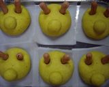 A picture of step 11 of Merry Christmas! Red Nosed Reindeer Steamed Meat Buns.