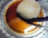 A picture of step 3 of Easy with a Pan Toasted Rice Ball.