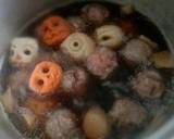 Halloween : Spicy Meatballs Skewers recipe step 4 photo