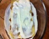 A picture of step 19 of Lasagna.