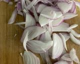 A picture of step 2 of Pakora ❦.