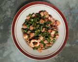 Foto langkah ke 4 dari resep Tumis kacang panjang+tempe+cumi.