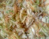 A picture of step 6 of Fried Rice and Coslow.