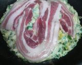 A picture of step 3 of A Kansai Native's Light and Fluffy Okonomiyaki.