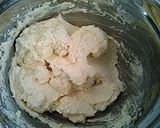 A picture of step 4 of White Chocolate Ganache Whipped Frosting / Filling.
