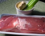 A picture of step 1 of Soft Simmered Pork Belly.