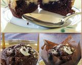 A picture of step 5 of AMIEs "ai tre cioccolati" Muffin.