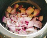 A picture of step 2 of Dal khichdi.