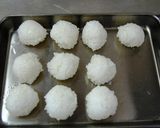 A picture of step 2 of Meat-Wrapped Temari Pinchos.