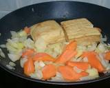Black Pepper Tofu With Carrot And Onion recipe step 1 photo