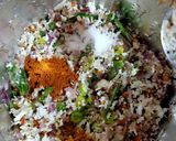 சத்தான கேழ்வரகு அடை (Kelvaragu adai recipe in tamil) ரெசிபி ஸ்டேப் 3 புகைப்படம்
