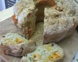 A picture of step 1 of Cheese and tomato soda bread.