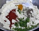 A picture of step 1 of Bread Pakoda (Non Fried).
