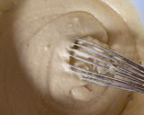 A picture of step 5 of Gulab jambun cake.