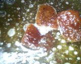 A picture of step 2 of Jaggery rava kesari.