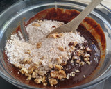 Foto del paso 4 de la receta: Brownie bajo en azúcar e increíble