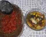 Foto langkah ke 5 dari resep Sayur asem+ sambal terasi+ ikan asin kepala batu...😋.