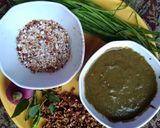 A picture of step 4 of Anardana Chutney.