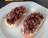 A picture of step 7 of Cream Cheese and Sausage Toasts.