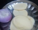 A picture of step 1 of Kurkure Potato Fritters.