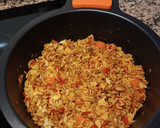 Foto del paso 3 de la receta: El Calentao (salteado de arroz con lentejas de bote)