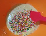 Foto langkah ke 5 dari resep Funfetti Pancake.