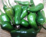 A picture of step 1 of Stuffed green chillies.