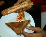 A picture of step 2 of Instant Paneer And Vegetables Sandwich.
