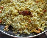 A picture of step 3 of Goose Berry /Amla Rice.