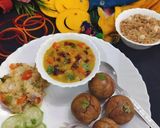 A picture of step 17 of Dal Baati Churma.