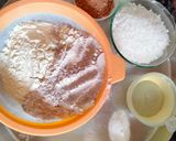 A picture of step 1 of Eggless Ragi flour choco lava cupcake.