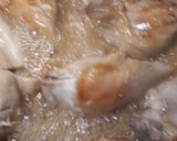 A picture of step 3 of Honey Bourbon Chicken.