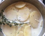 A picture of step 3 of Cheesy Potato Dauphinoise.