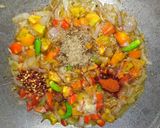 A picture of step 5 of Spicy daal karela.